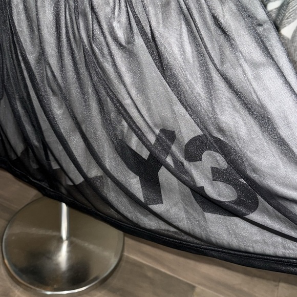 Yohji Yamamoto Y3 Tiered Drawstring Maxi Skirt/ Dress XS - Picture 4 of 10